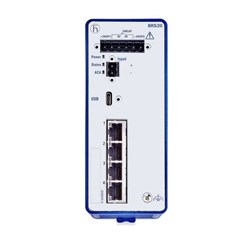 Hirschmann 942 170-001 Managed DIN Rail Mount Switch 4 x Fast Ethernet TX -Port (2) 12-24VDC
